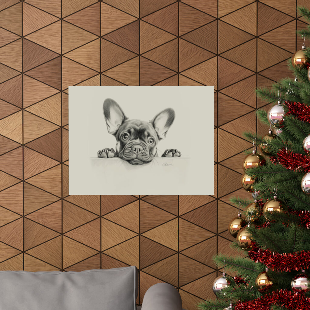 French Bulldog Portrait Fine Art Print