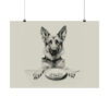 German Shepherd Portrait Fine Art Print