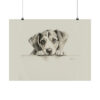 Beagle Dog Portrait Fine Art Print