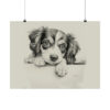 Cavalier King Charles Spaniel Portrait Fine Art Print