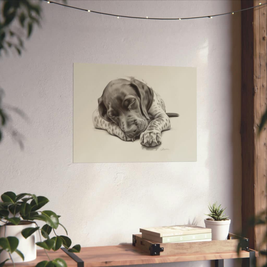 German Shorthaired Pointer Fine Art Print