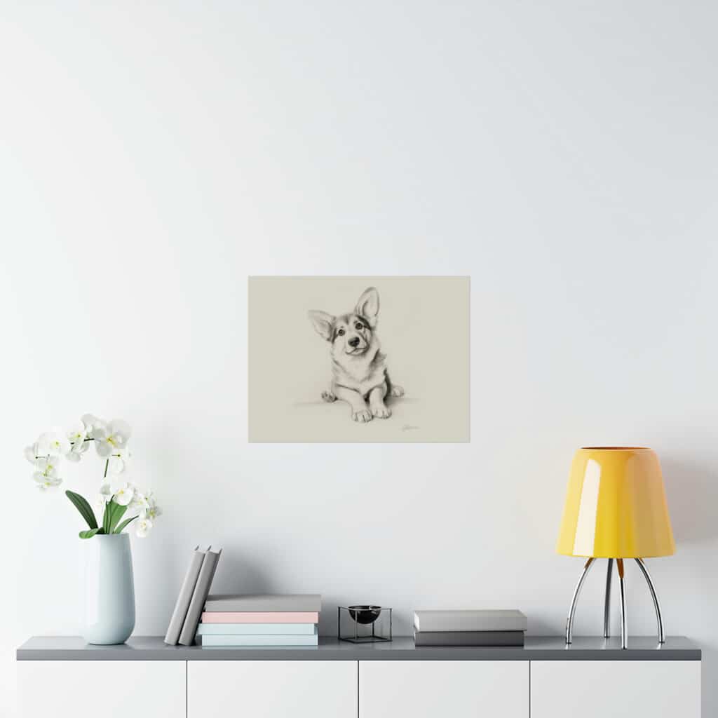 Pembroke Welsh Corgi Fine Art Print