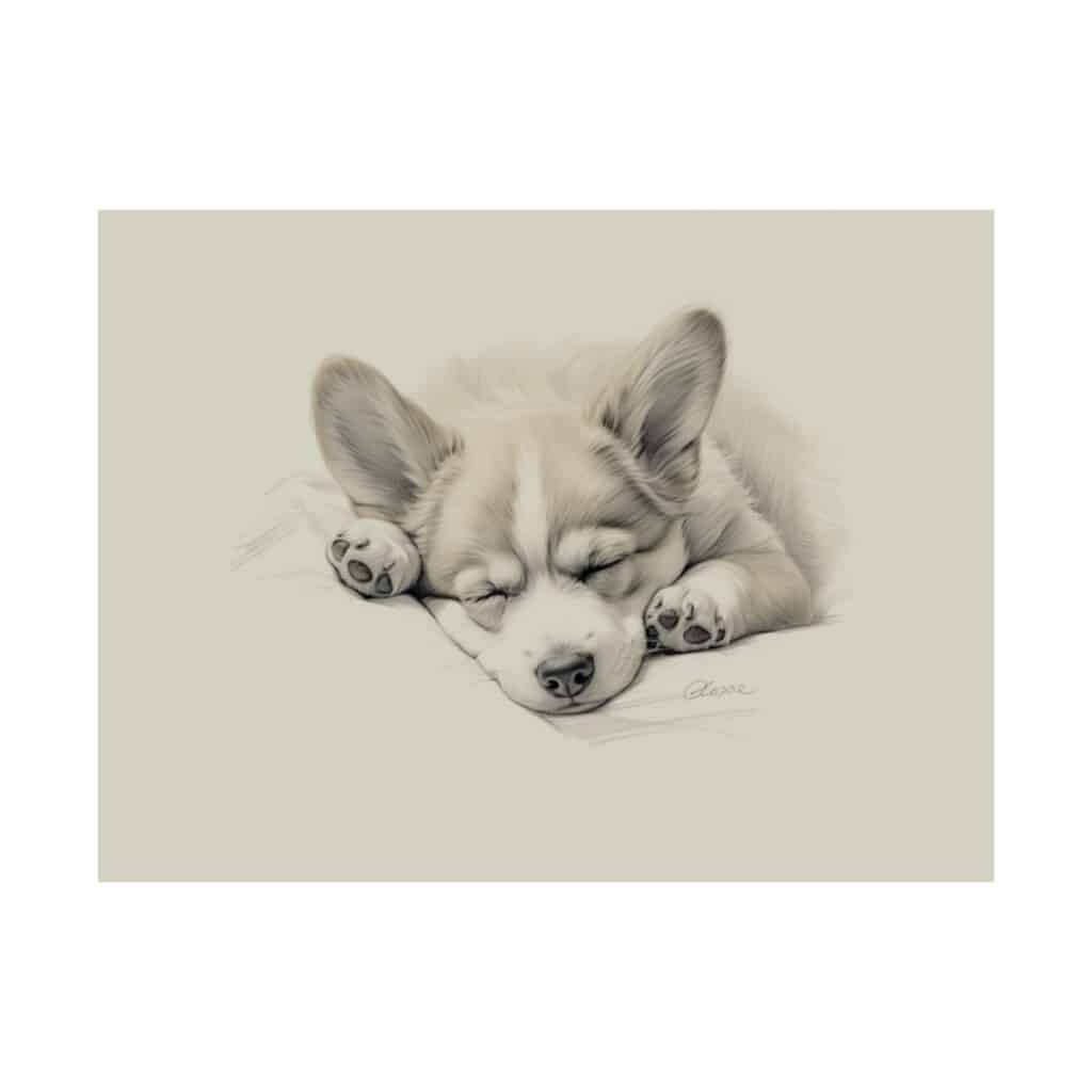 Pembroke Welsh Corgi Fine Art Print