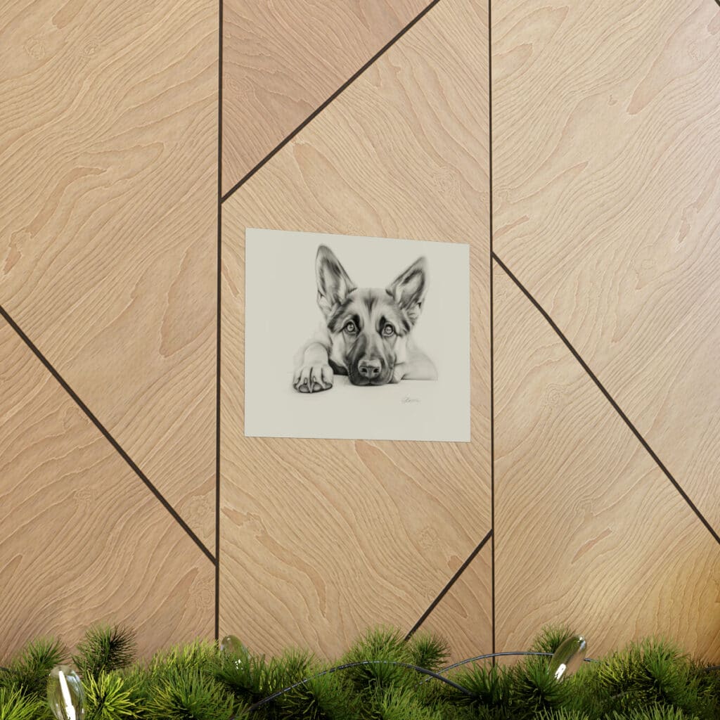 German Shepherd Fine Art Print