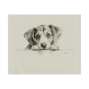 Beagle Dog Portrait Fine Art Print