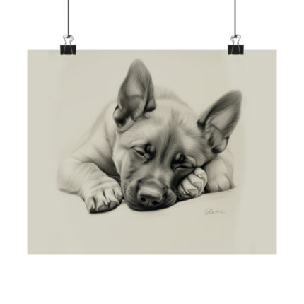 Belgian Malinois Portrait Fine Art Print