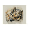 German Shepherd Portrait Fine Art Print