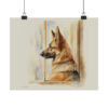 German Shepherd Portrait Fine Art Print