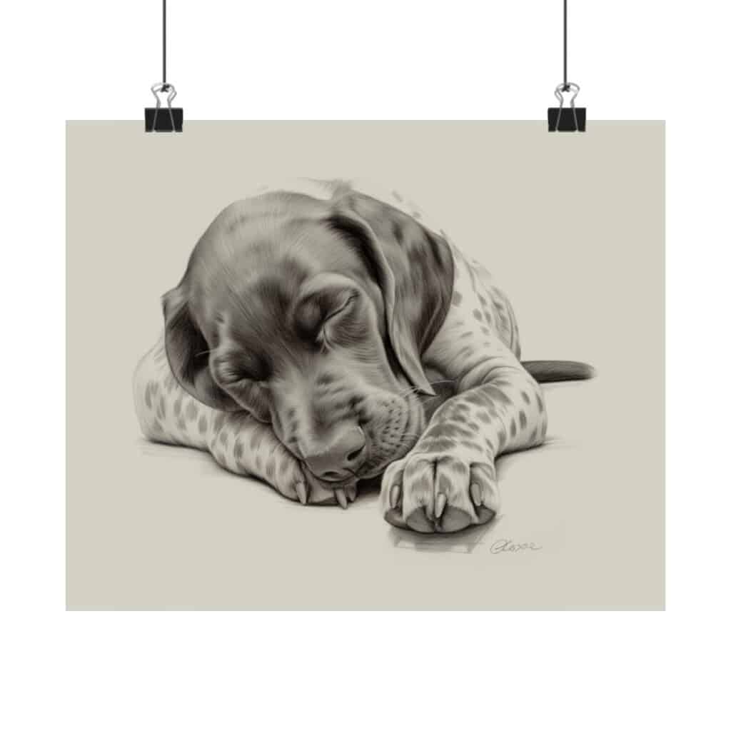 German Shorthaired Pointer Fine Art Print