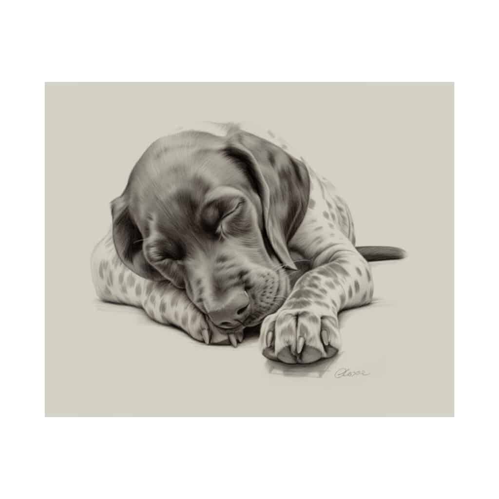 German Shorthaired Pointer Fine Art Print