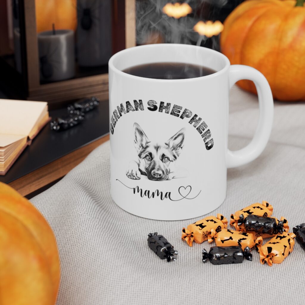 German Shepherd Mama Owner Mug.  Perfect gift for a German Shepherd Owner