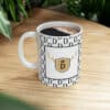 Regal Monogram 'D' Mug - A Majestic Sip for Royalty