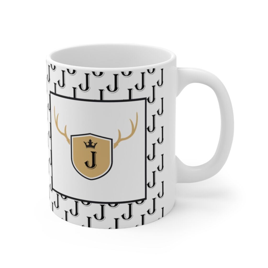 Monogram 'J' Mug