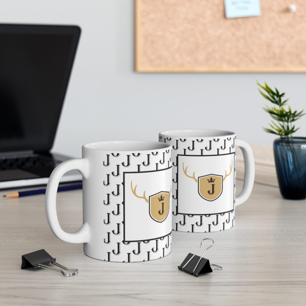 Monogram 'J' Mug