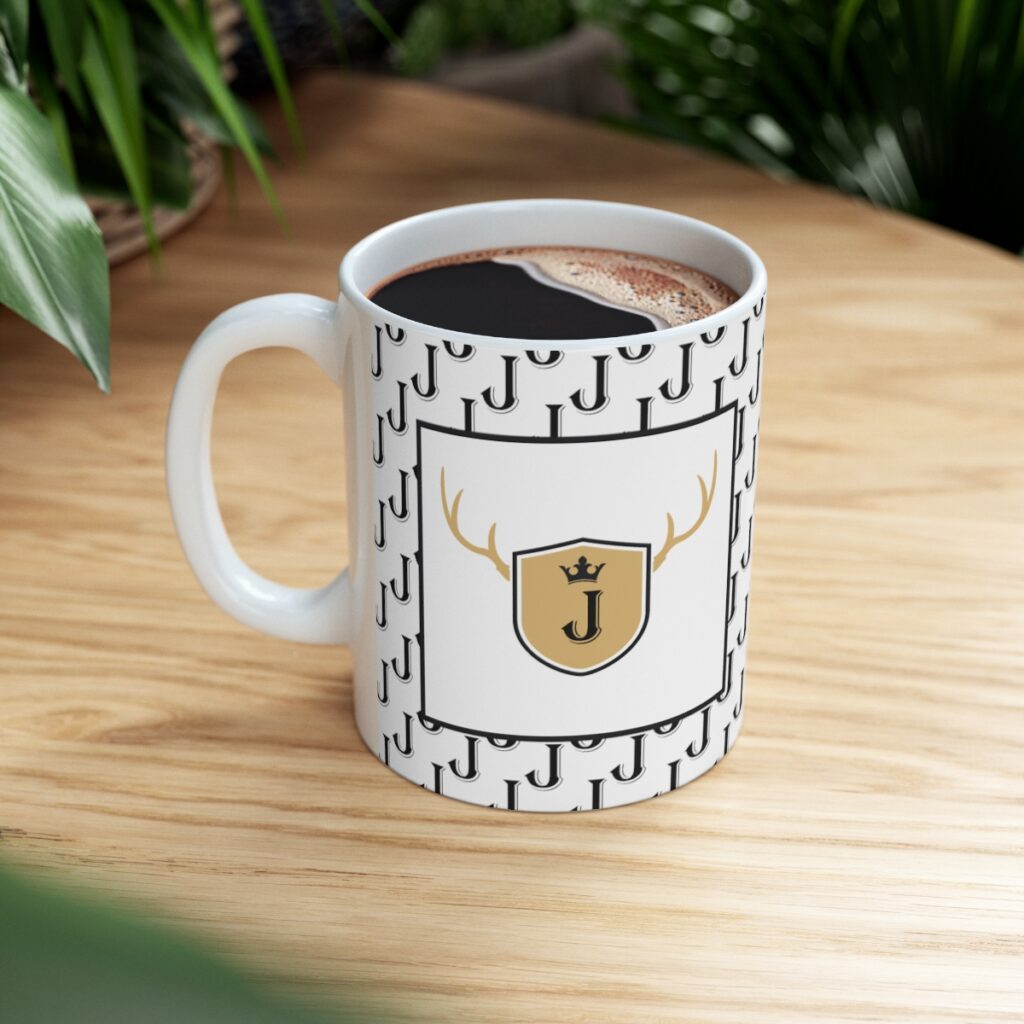 Monogram 'J' Mug