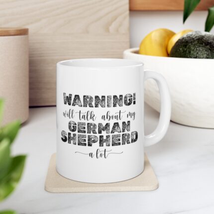 Funny German Shepherd Owner Mug.  Perfect gift for an Alsatian Owner.