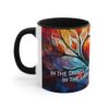 Stained Glass Love Heart Mug - Sigmund Freud Quote