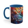 Stained Glass Love Heart Mug - Sigmund Freud Quote