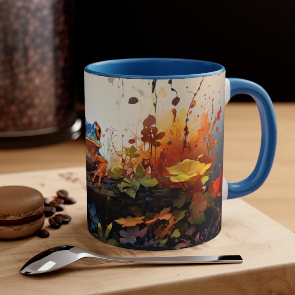 Tropical Frog Art Mug