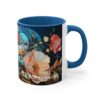 Stained Glass Flower Quote Mug - Embrace the Sweetness of Simplicity