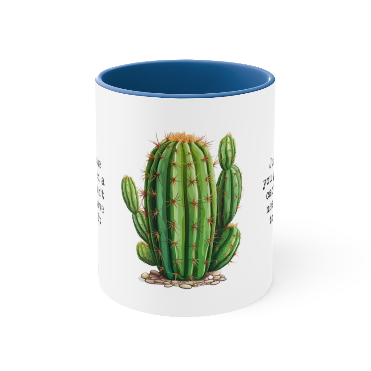 Therapy & Recovery Cactus Wisdom Mug - Embrace Life's Prickly Moments