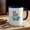 Eat. Sleep. Paint. Repeat. Artist Mug