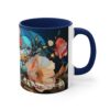 Stained Glass Flower Quote Mug - Embrace the Sweetness of Simplicity