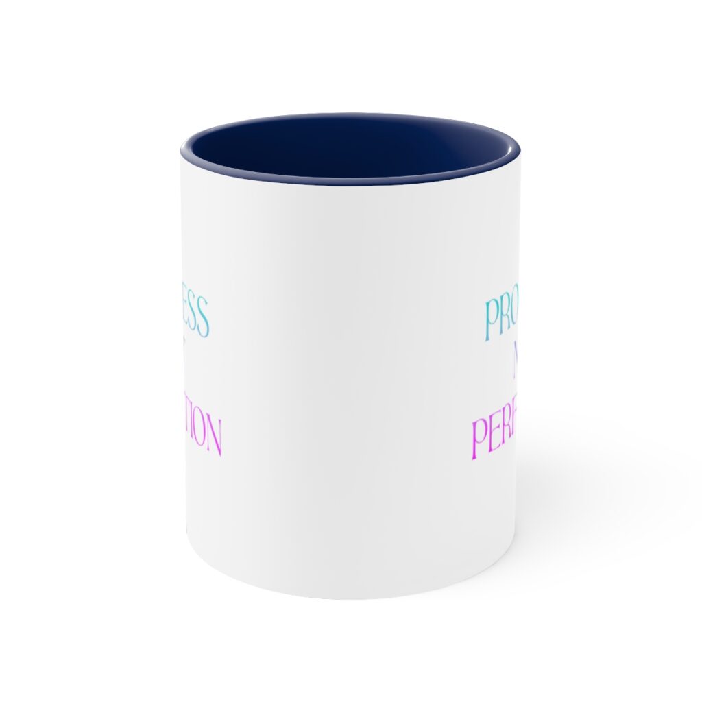 Recovery Journey Mug - Embrace Progress, Not Perfection