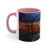 Edgar Allen Poe Nevermore Raven Stained Glass Mug - A Poetic Sip