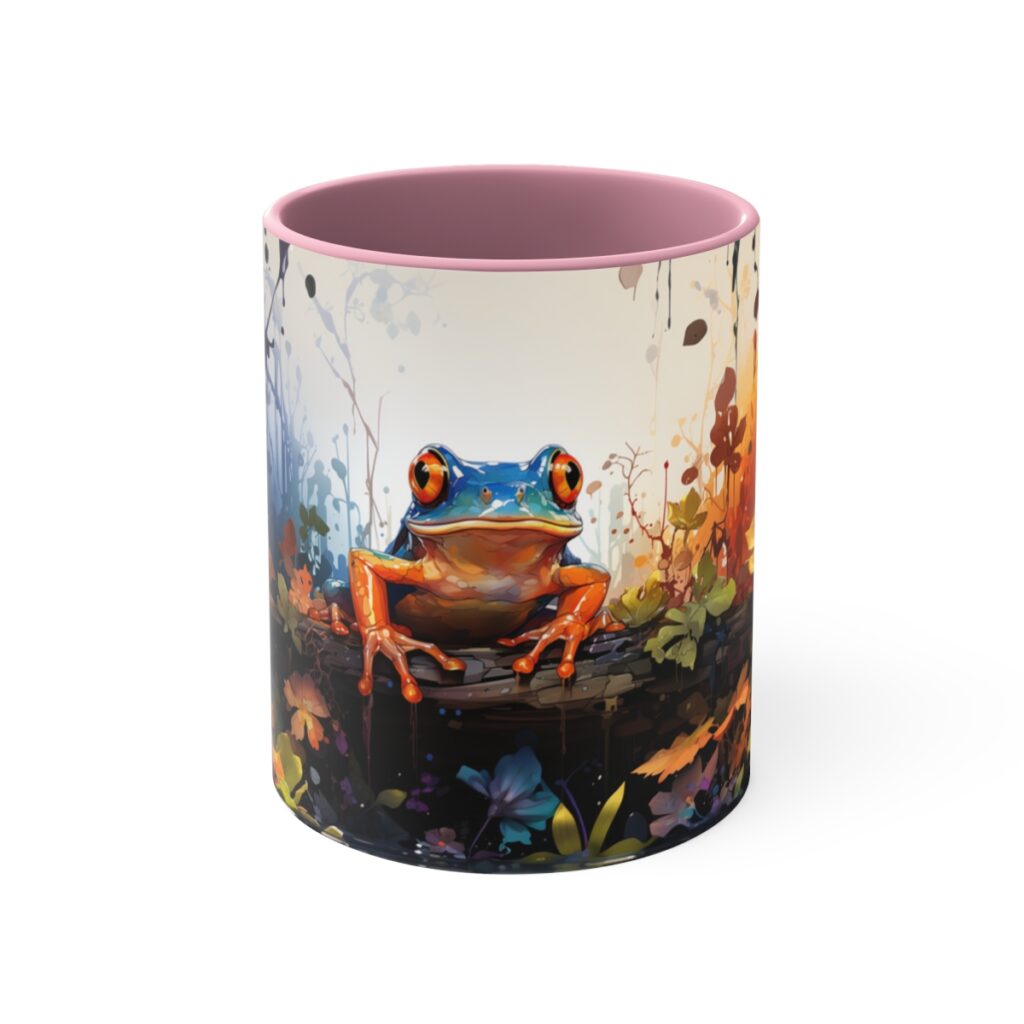 Tropical Frog Art Mug