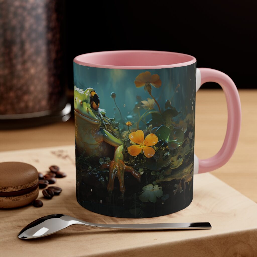 Frog Art Mug