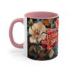 Stained Glass Flower Quote Mug - Embrace the Sweetness of Simplicity