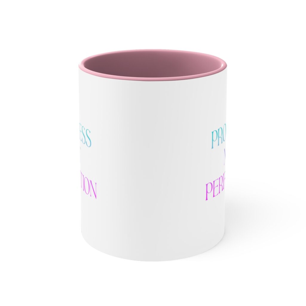 Recovery Journey Mug - Embrace Progress, Not Perfection