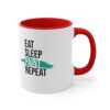 Eat. Sleep. Paint. Repeat. Artist Mug