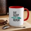 Eat. Sleep. Paint. Repeat. Artist Mug