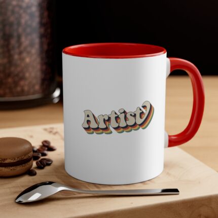 Retro Groovy Artist Mug