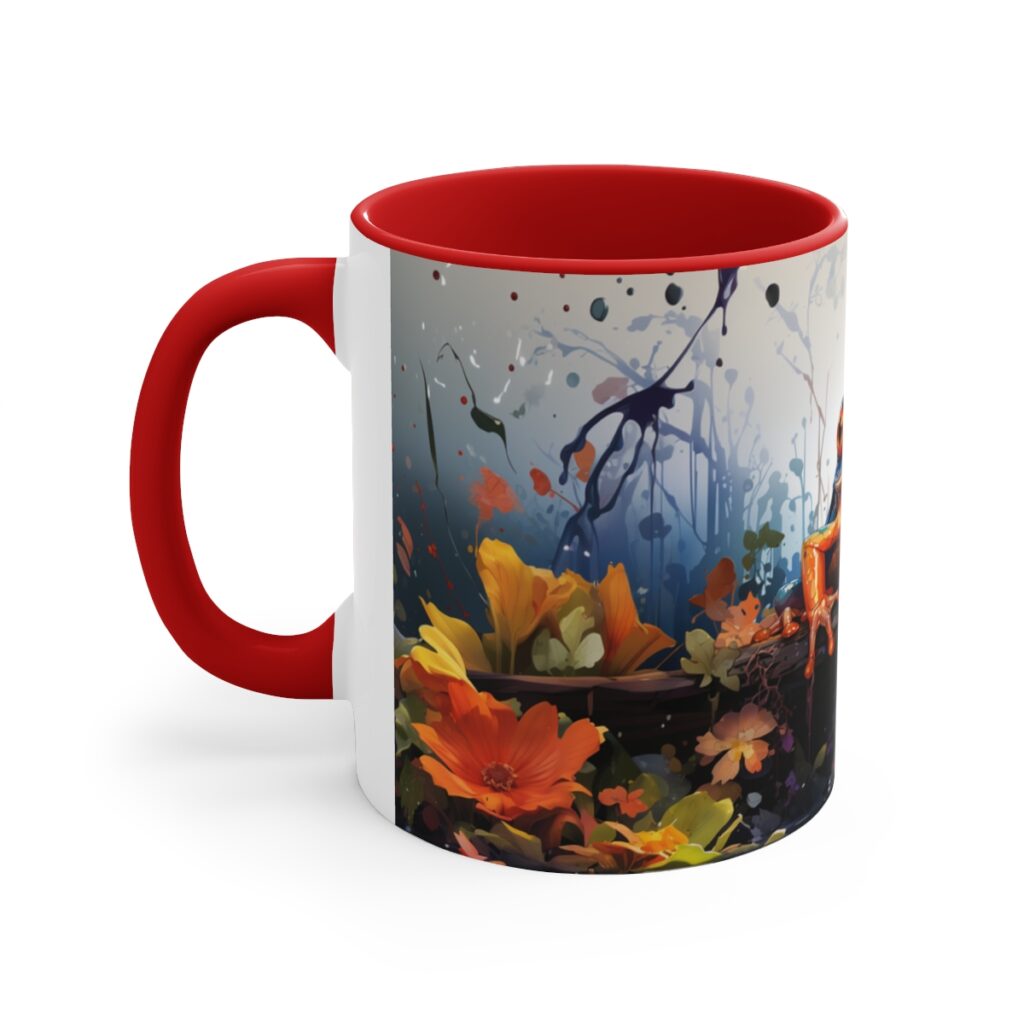 Tropical Frog Art Mug