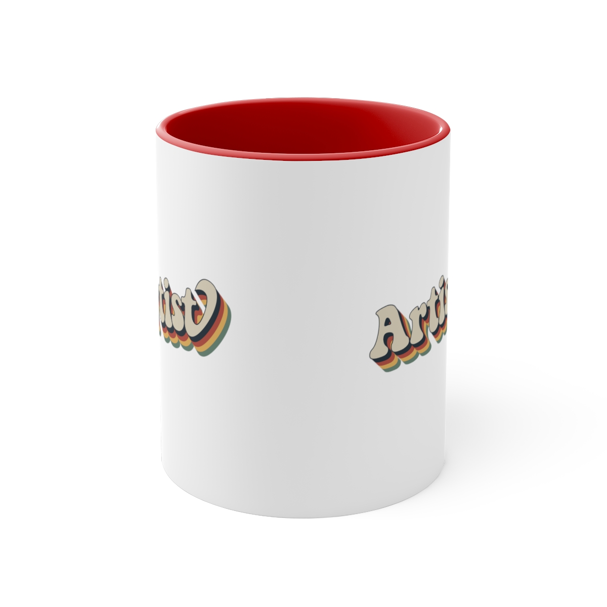 Retro Groovy Artist Mug