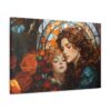 Joyful Embrace - Art Nouveau Canvas Print