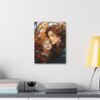 Joyful Embrace - Art Nouveau Canvas Print