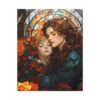 Joyful Embrace - Art Nouveau Canvas Print