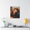 Joyful Embrace - Art Nouveau Canvas Print