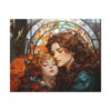 Joyful Embrace - Art Nouveau Canvas Print