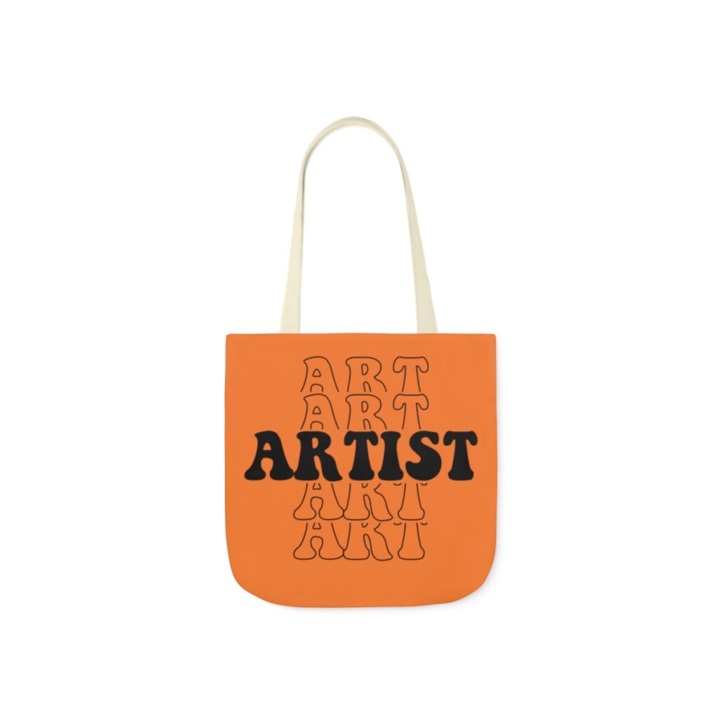 Art Obsessed Artist Canvas Tote Bag