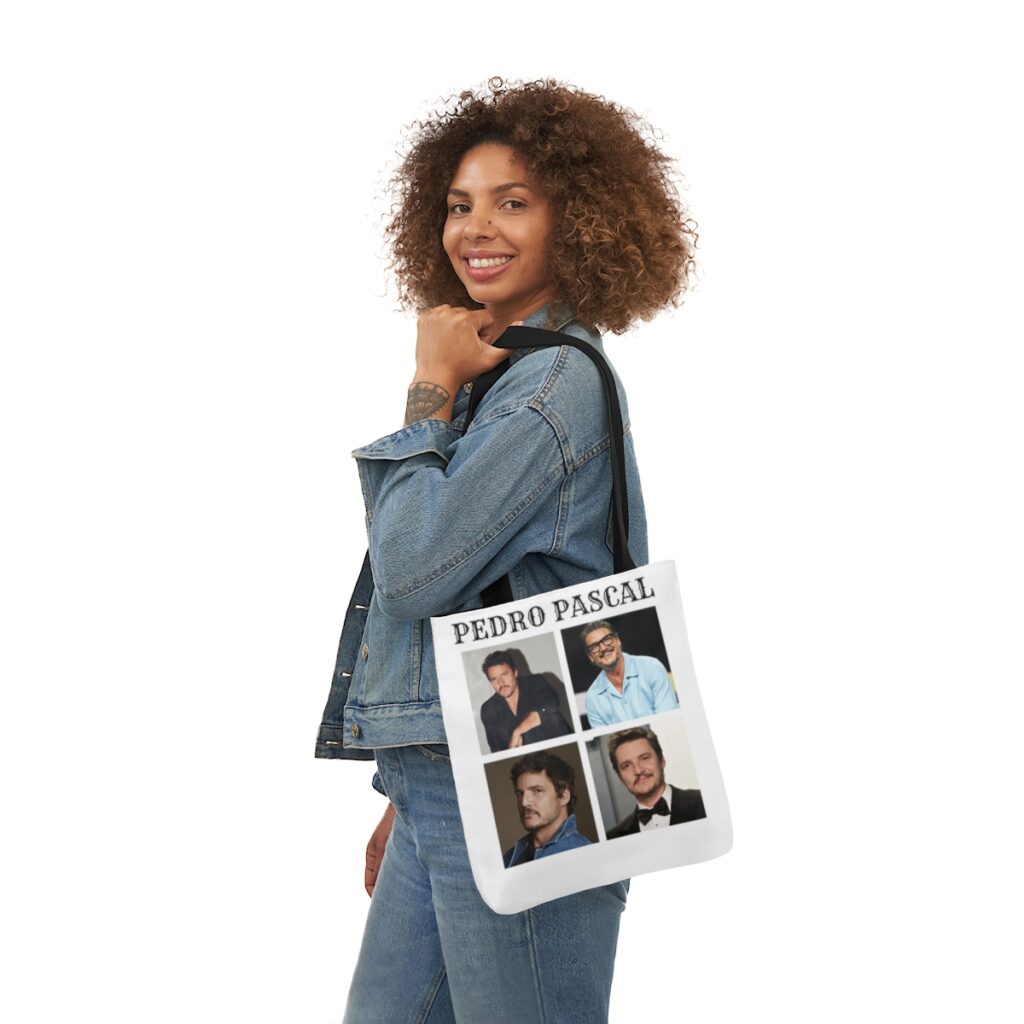 Pedro Pascal Collage Tote Bag