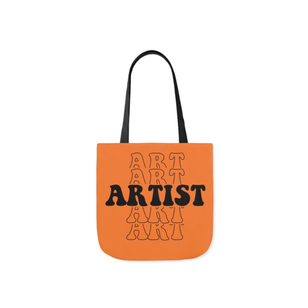 Art Obsessed Artist Canvas Tote Bag