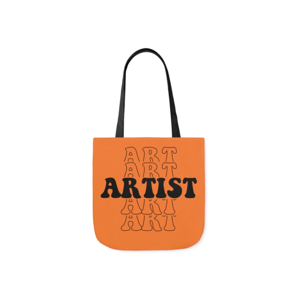 Art Obsessed Artist Canvas Tote Bag