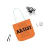 Art Obsessed Artist Canvas Tote Bag