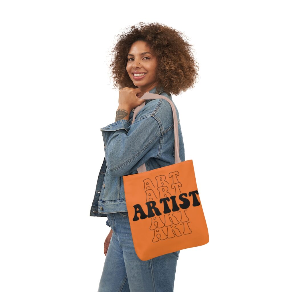 Art Obsessed Artist Canvas Tote Bag