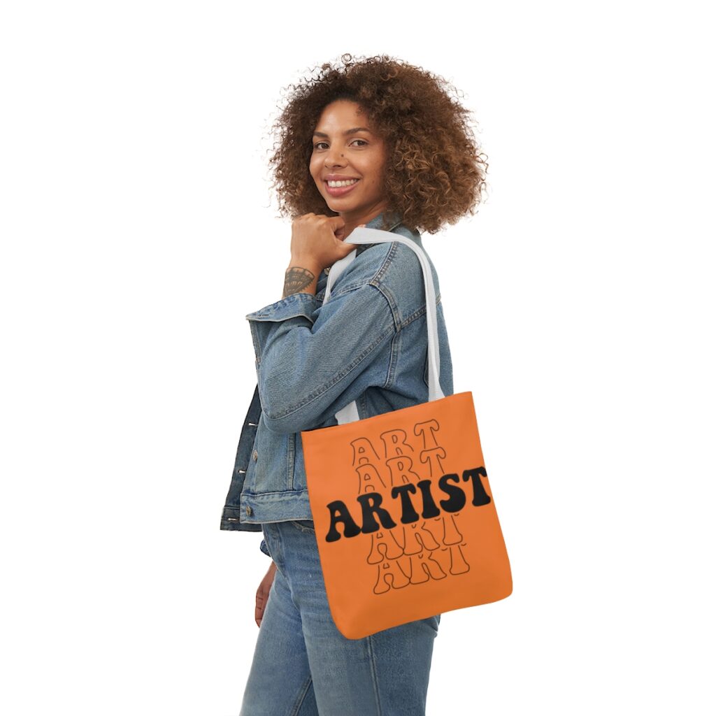 Art Obsessed Artist Canvas Tote Bag